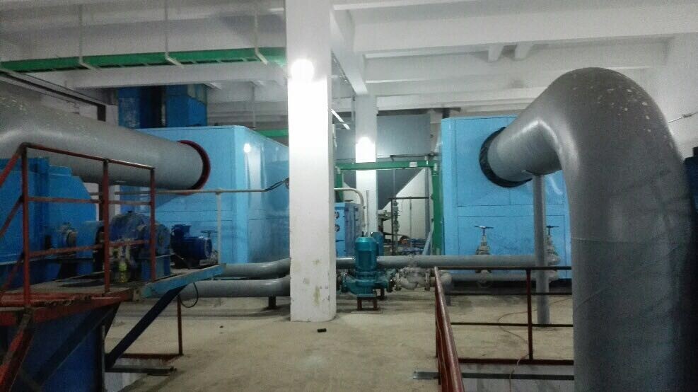 百奧節(jié)能型冷凍除濕機(jī)應(yīng)用于貴州芭田高塔復(fù)合肥生產(chǎn)中